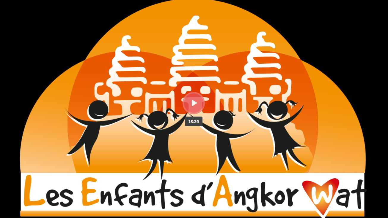 angkor Logo Les Enfants d'Angkor Wat, children dancing